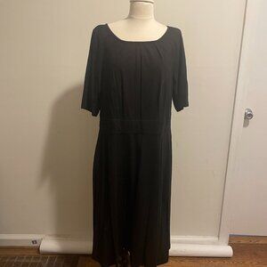 Eshakti Black Knit Dress Women's Size 18W